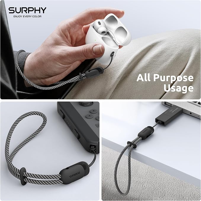 SURPHY 2 Pack Phone Lanyard for Cellphone Case, Phone Wrist Strap for Case - Image 6