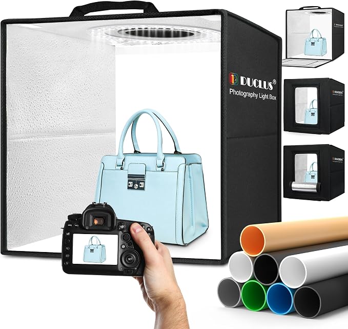 DUCLUS Photo Light Box 16x16 inch, Professional Light Box by DUCLUS