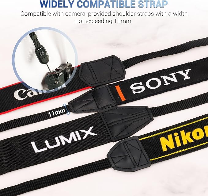 JJC 2Pack Camera Neck Strap Quick Release Buckle Connector - Image 4