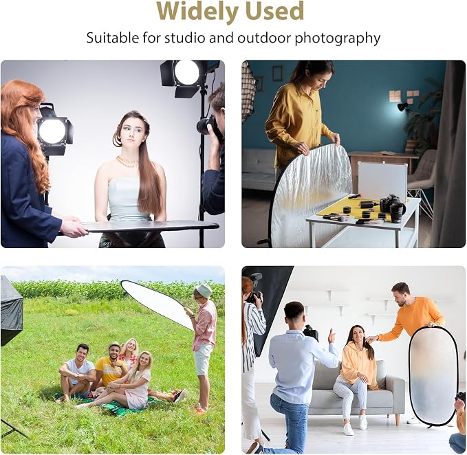 UTEBIT 35"x47"/90x120cm Photography Reflector - Image 8