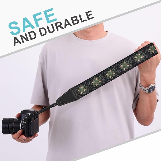 Padwa Lifestyle Green Sun God Camera Strap - Image 4
