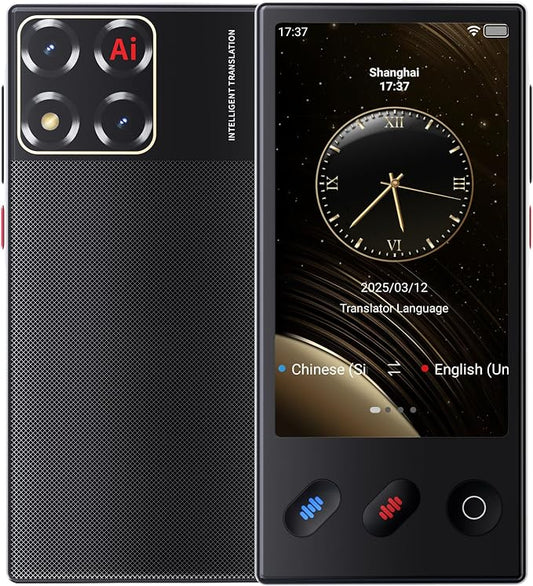 Language Translator Device 2025, AI & ChatGPT & No WiFi Needed, Real-Time Two by Unknown