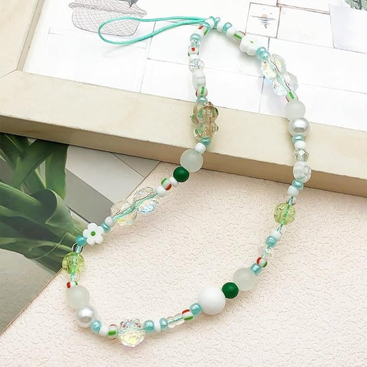 Beaded Camera Wrist Strap Cute Digital Camera Charm Lanyard Phone Chain by MOTOFITOOL