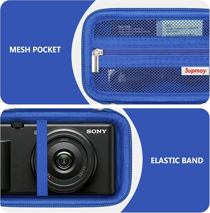 Hard Travel Case for Sony ZV-1F / ZV-1 / ZV-1 II Digital Camera, Vlogger Camera - Image 4