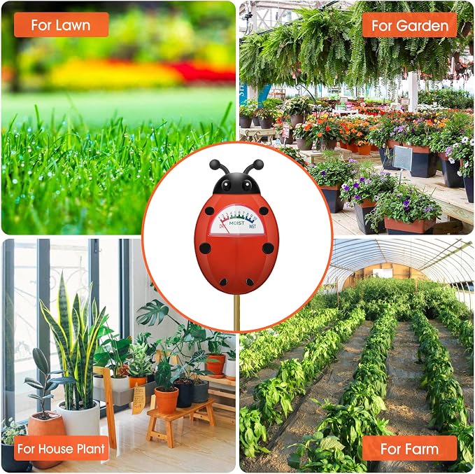 UNIWA Soil Moisture Meter, Plants Moisture Meter, Gardening Tool Kits - Image 5