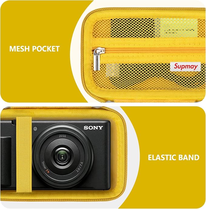 Hard Travel Case for Sony ZV-1F / ZV-1 / ZV-1 II Digital Camera, Vlogger Camera - Image 5