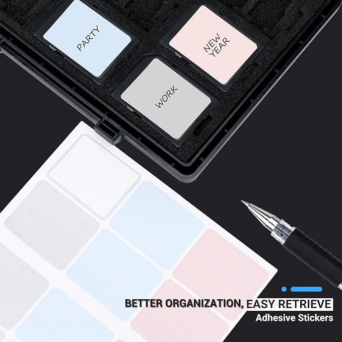 54 Slots Memory Card Case for 36 Micro SD and 18 SD Cards - Image 7