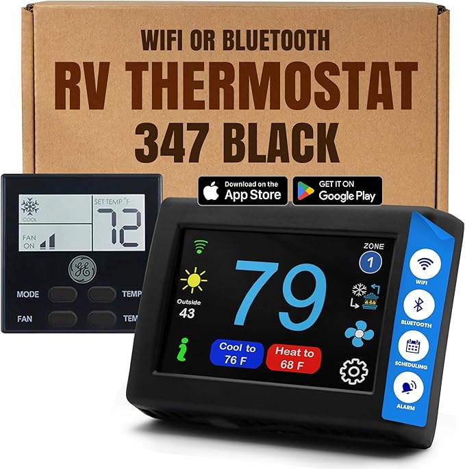 MICRO-AIR EasyTouch Digital RV Thermostat Replacement by MicroAir