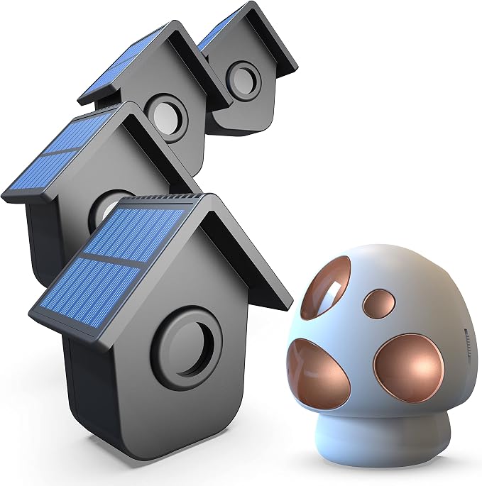 HTZSAFE 1/2 Mile Long Range Solar Driveway Alarm by HTZSAFE