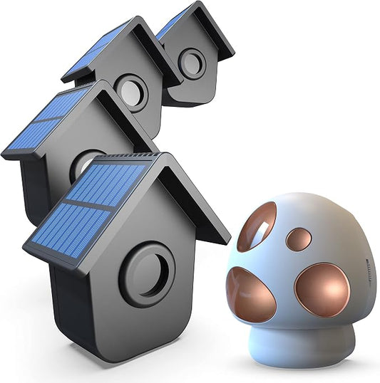 HTZSAFE 1/2 Mile Long Range Solar Driveway Alarm by HTZSAFE