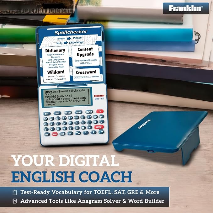 Franklin MDE-1200 Electronic Dictionary and Thesaurus – English Dictionary - Image 5