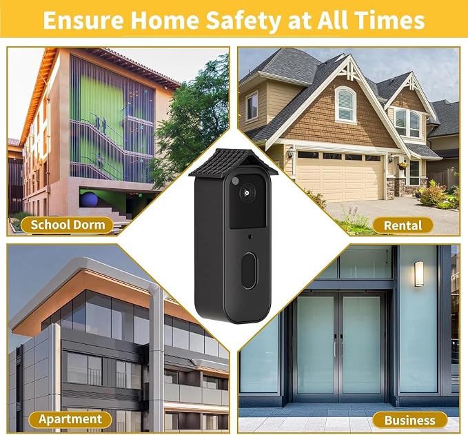 Doorbell Cover Compatible with Blink Video Doorbell2025, Soft Weatherproof - Image 5