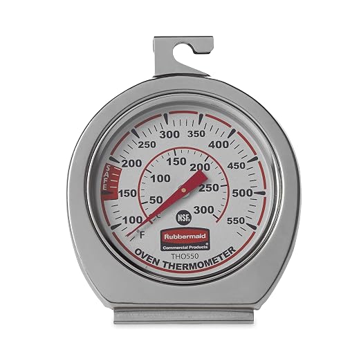 Rubbermaid Commercial Products Stainless Steel Monitoring Thermometer, Safe - Image 2