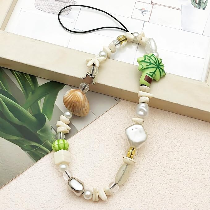 Beaded Camera Wrist Strap Cute Digital Camera Charm Lanyard Phone Chain - Image 7