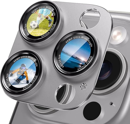 CACOE Camera Lens Protector for iPhone 15 Pro/15 Pro Max by CACOE