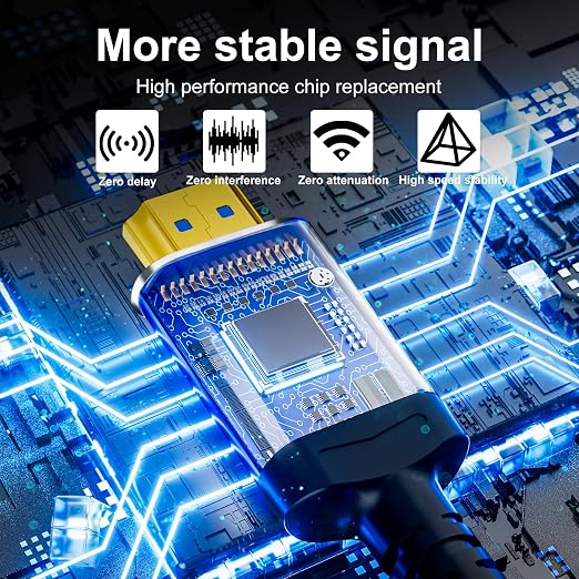 Fiber Optic 150 ft hdmi Cable, 18Gbps 4k Ultra high Speed Support 4K@60Hz HDR10 - Image 2