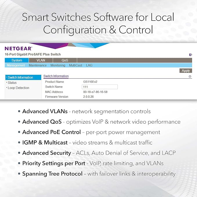 NETGEAR 48-Port Gigabit Ethernet Smart Switch - Image 3