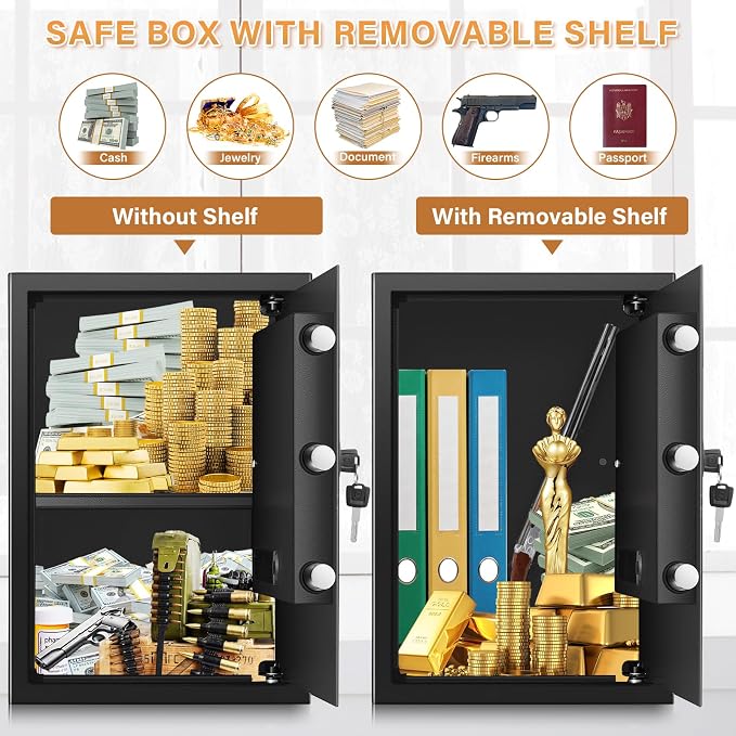 Large Home Safe Box, Anti-theft Safes - Image 6