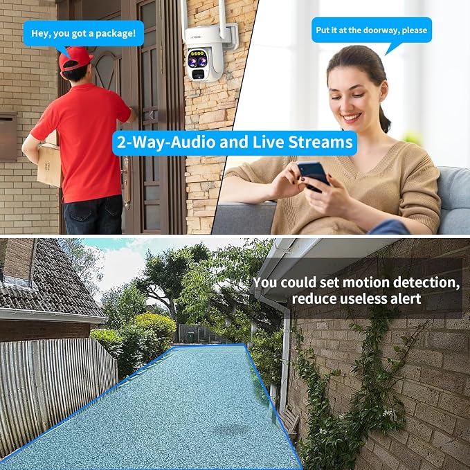 Cameras for Home Security Wireless Outdoor Solar, Alexa Security Camera Outside - Image 8