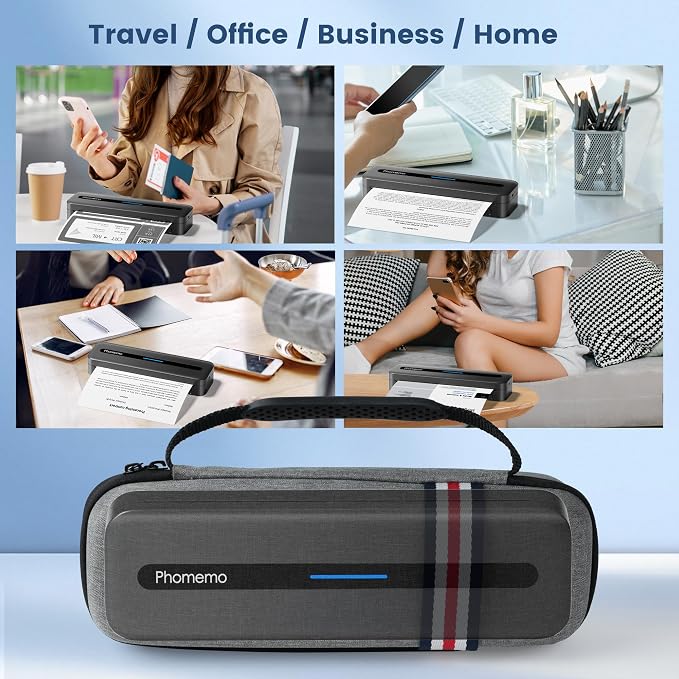 Phomemo Portable Thermal Printer, M832 Inkless Portable Printers Wireless - Image 6