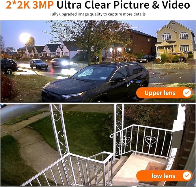 Luovisee Dual Lens Outside Cameras - Image 4