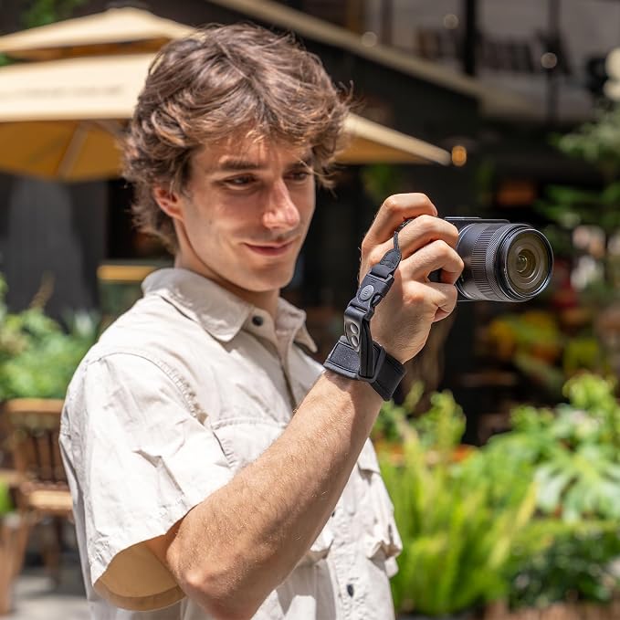 Upgraded Quick Release Soft Neoprene Camera Hand Wrist Grip Strap - Image 2