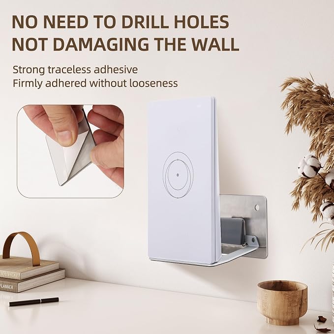 Starlink Router Mini Mount, Punch-Free Wall Mount Bracket, Not damaging the - Image 2