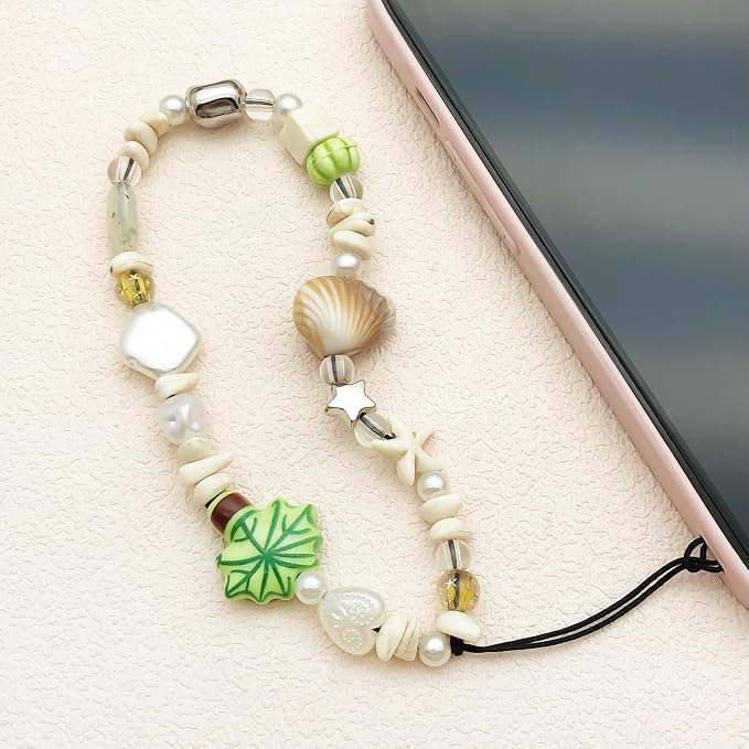 Beaded Camera Wrist Strap Cute Digital Camera Charm Lanyard Phone Chain - Image 5