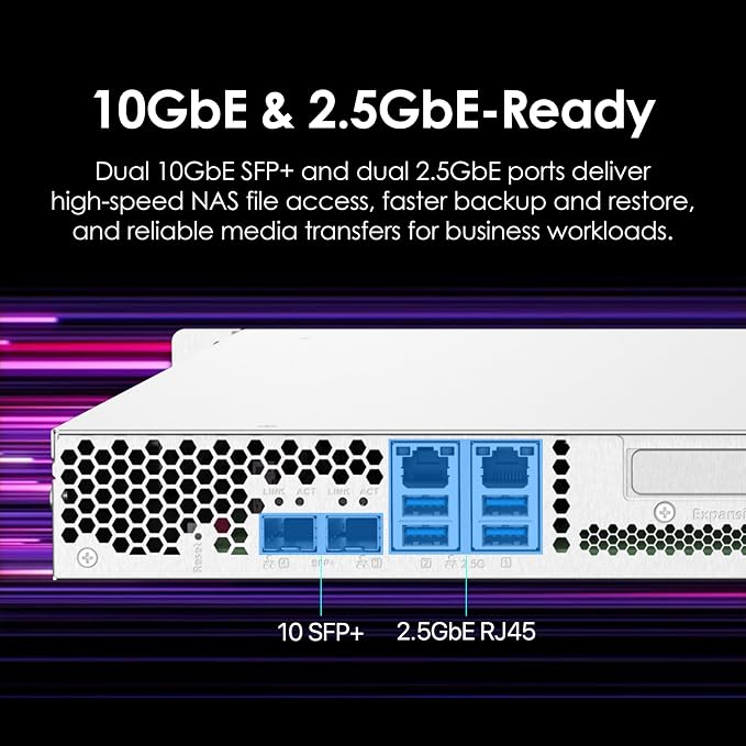 QNAP TS-432PXU-RP-2G 4 Bay High-Speed SMB Rackmount NAS - Image 6