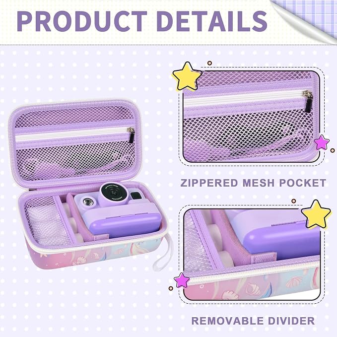 kids Instant Print Camera Case Compatible - Image 4
