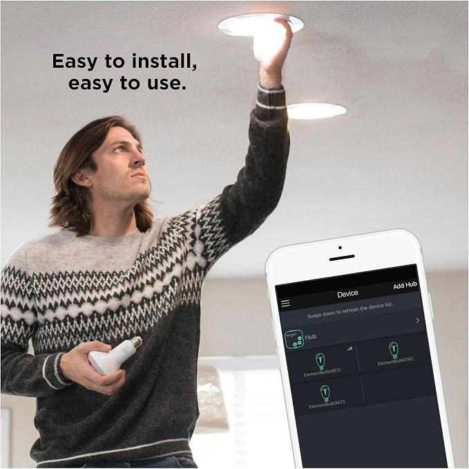 Sengled Smart Bulb, Zigbee Hub Required, Smart Light Bulb Works - Image 3