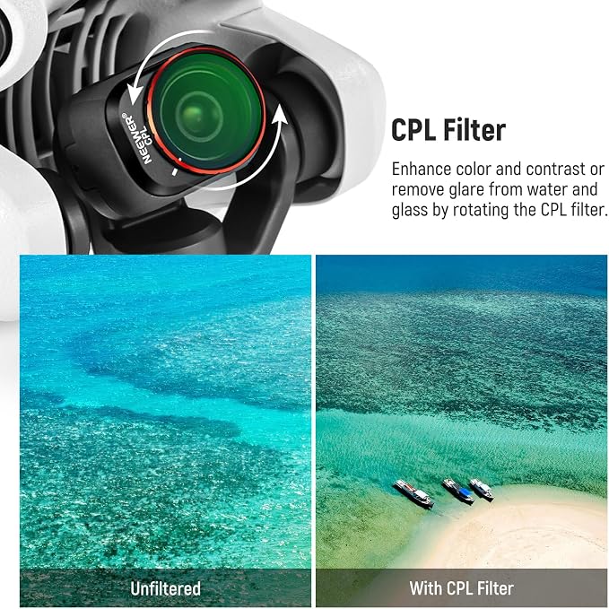 NEEWER Snap On ND&CPL Filter Set Compatible - Image 3