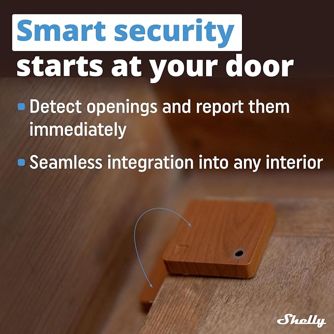 Shelly Blu Door/Window Brown | Bluetooth Operated Sensor | Home Automation | - Image 2