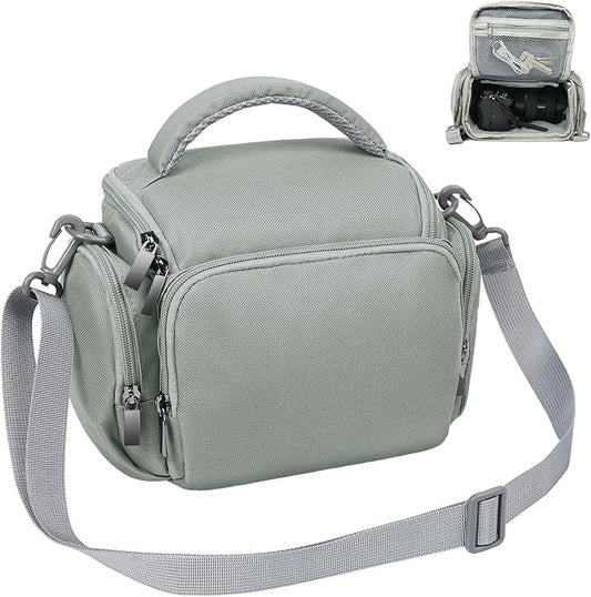Ainiv DSLR Camera Bag, Waterproof Anti-Shock SLR Camera Case, Large Adjustable by Ainiv