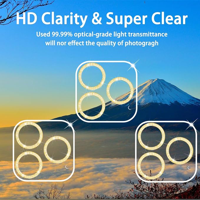 3 Pack Dengduoduo Tempered Glass Camera Lens Protector - Image 3