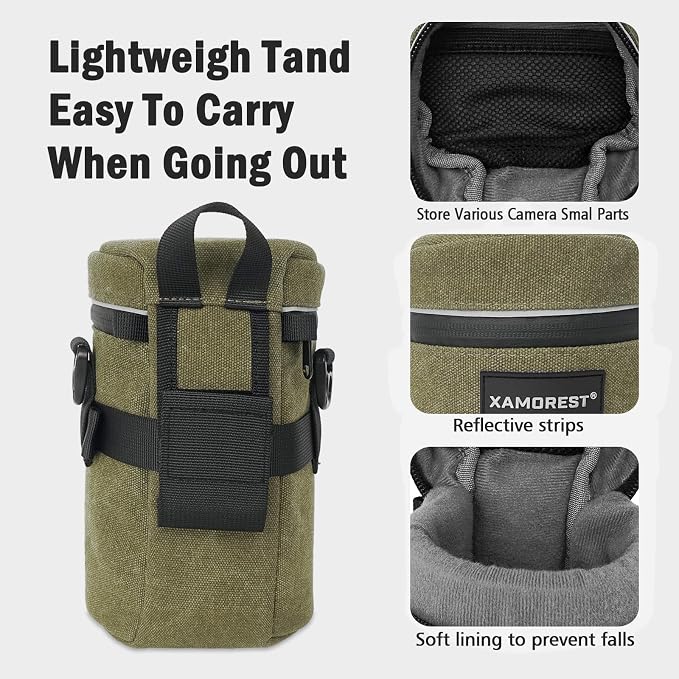 Camera Lens Case Lens Bag Compatible) - Image 4