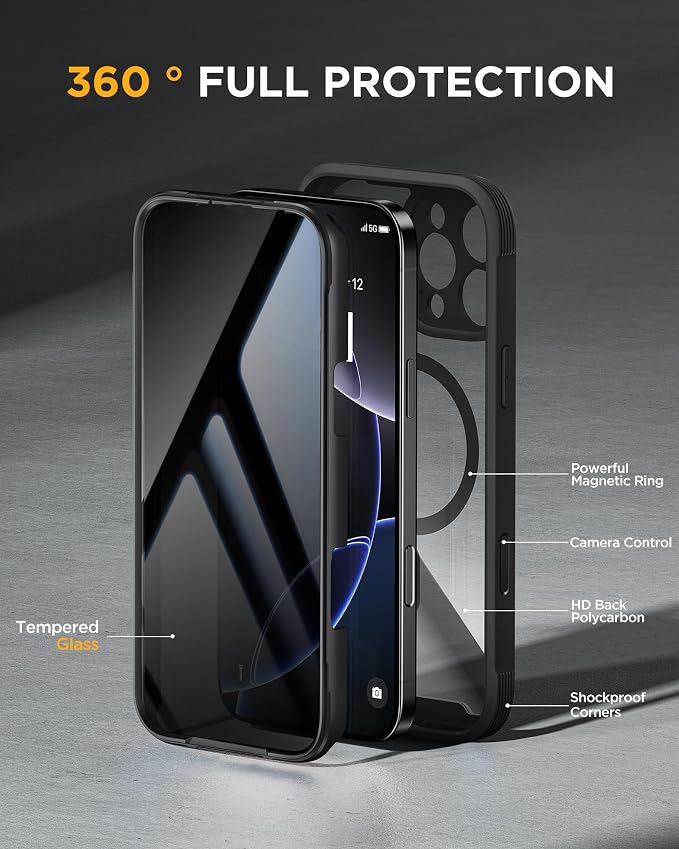 Miracase Magnetic for iPhone 16 Pro Max Case - Image 3