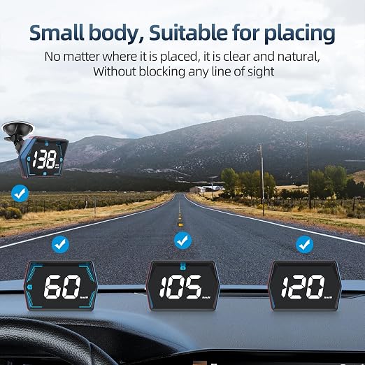 Universal Car HUD GPS Speedometer G20 Car Heads-up Display Plug and Play - Image 4