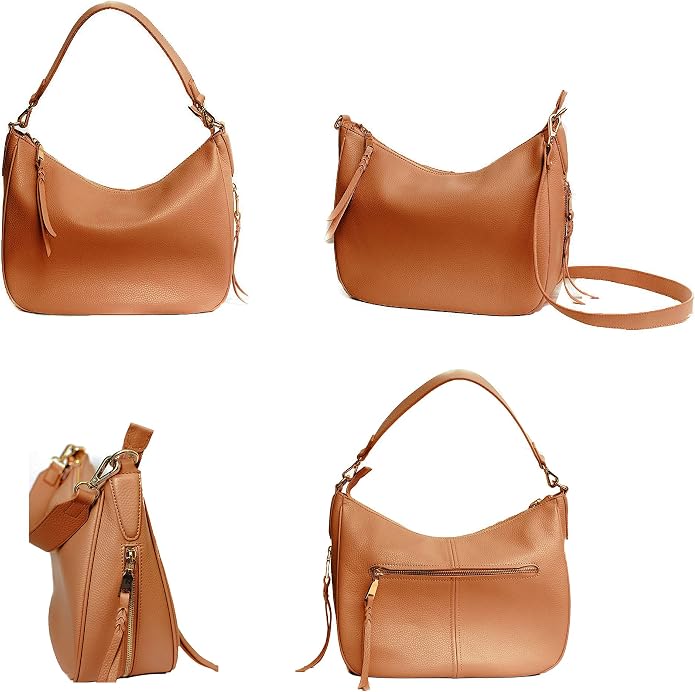 Meliae Camera Bag for Women, DSLR Mirrorless Camera Purse, Leather Shoulder - Image 4