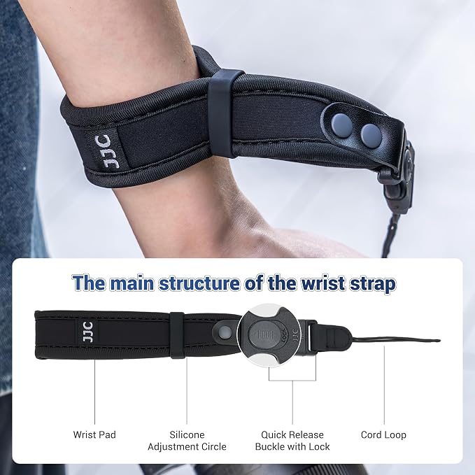 Upgraded Quick Release Soft Neoprene Camera Hand Wrist Grip Strap - Image 6