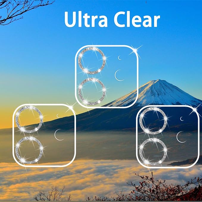 Dengduoduo 3 Pack Tempered Glass Camera Lens Protector - Image 4