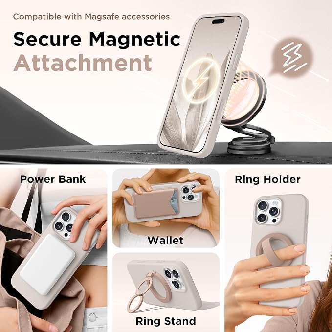 GolbinBox Magnetic for iPhone 16 Pro Max Case, Compatible - Image 4