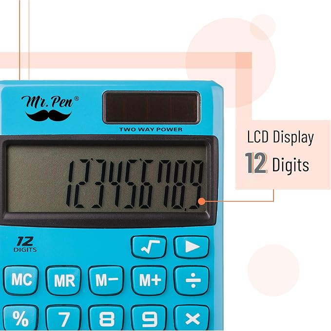 Mr. Pen- Standard Function Calculator, 24 Pack, 12 Digits - Image 3