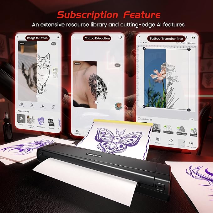 TATTMUSE Portable Printers Wireless - Image 5