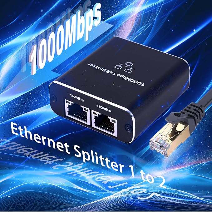 LIEZHUA 1000Mbps Network Splitter - Image 2