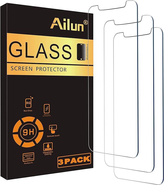 Ailun Screen Protector for iPhone 12 pro Max 2020 6.7 Inch 3 Pack Case Friendly by Ailun