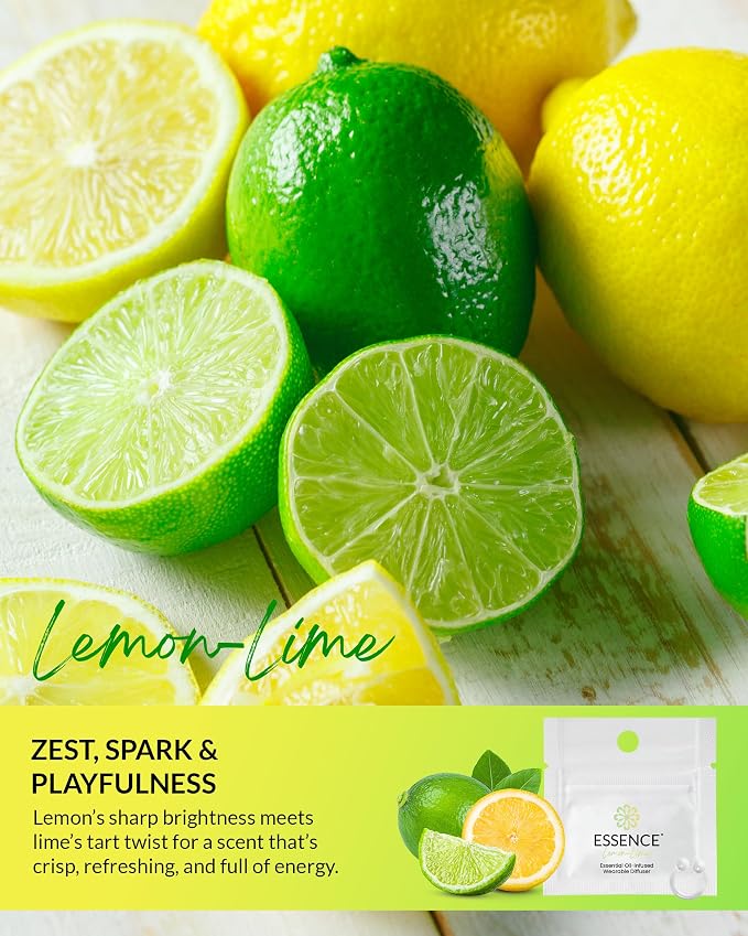 Essence Wearable Aromatherapy Nasal Diffuser – Lemon-Lime Essential Oil Nose - Image 3