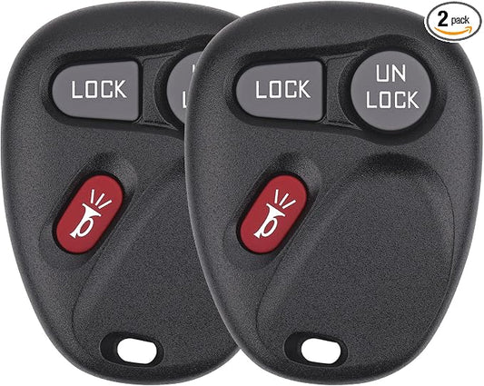 Vurkcy Key Fob Replacement for 2001-2002 Chevy Silverado Suburban Tahoe& GMC by Vurkcy
