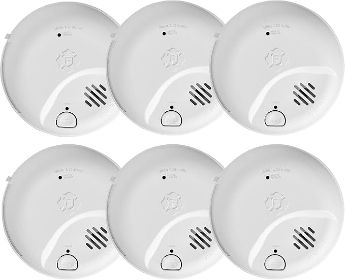 First Alert Hardwired Smoke and Carbon Monoxide Detector Combination Alarms by FirstAlert