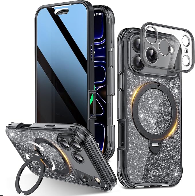 Twinkle Design Privacy Case for iPhone 17 Pro Max by KMAMBAG